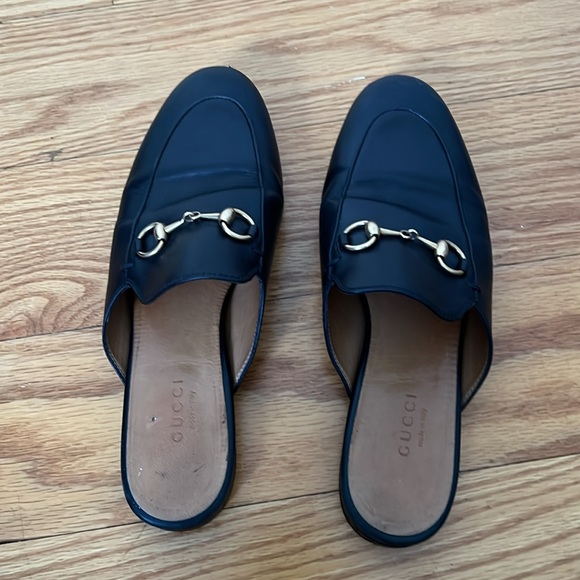 Gucci Princeton Mules - Black - Sz 35.5 (5.5) - Picture 1 of 7